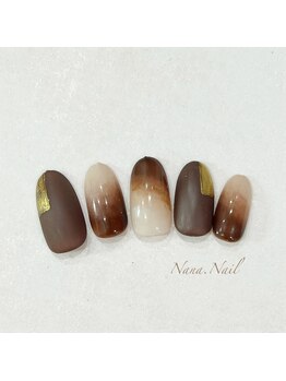 ナナネイル(Nana.Nail)/チョコレートネイル
