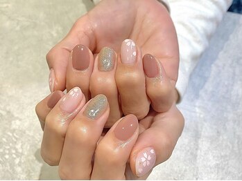 アモフ(amof)/桜ネイル