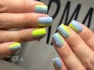 夏色×縦グラデーション♪