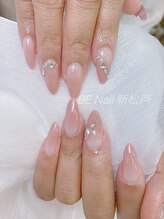ビーネイル 新松戸(BE NAIL)/アート＋ストーン付け放題コース