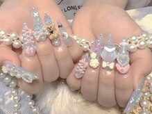 モアネイル 新宿/クリアパーツつけ放題/新宿