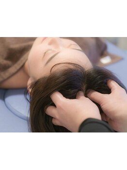 ヘッドスパで癒されたい