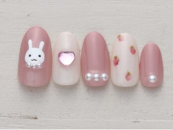 Nail Mix 宇都宮インターパーク店【ネイルミックス】【5月1日 NEW OPEN(予定)】/カスタムコース参考例¥6490