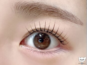ミーム(ME-ME)の写真/まつ毛サロンデビューにもオススメ♪次世代まつげパーマ！ナチュラルなのにパッチリとした目元に☆