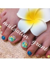 グラント(NAIL SALON&SCHOOL grant)/限定フットジェル4500円