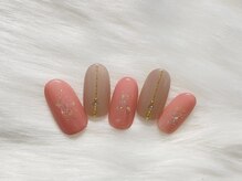 モンスリールネイル(Mon sourire nail)/【ハンド】定額アート7980円