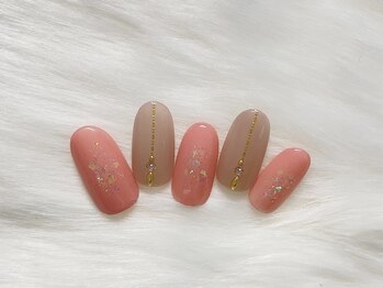 モンスリールネイル(Mon sourire nail)/【ハンド】定額アート7980円