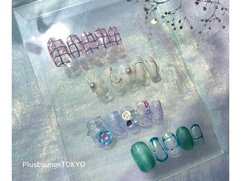 プルースラウンジ トウキョウ(Plus Lounge TOKYO)/7・8月定額ネイル★volume¥8980