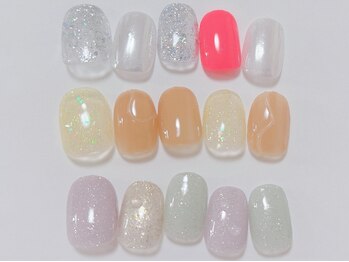 リッシュネイル 新百合ヶ丘店(riche nail)の写真/パラジェル取扱い店！【初回＆1ヵ月以内の再来は付け替えオフ無料】シンプルアートコース初回￥5500★