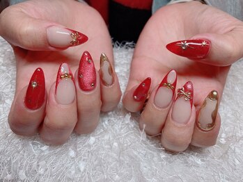 レアネイル 新宿(le'a nail)/マグネットデザインネイル