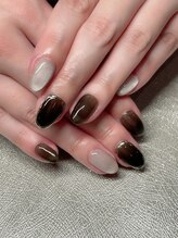 アイリス ネイルアンドアイラッシュ(IRIS nail&eyelash)/シンプルネイル