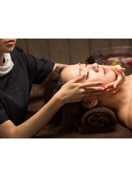 ヘッドスパで癒されたい