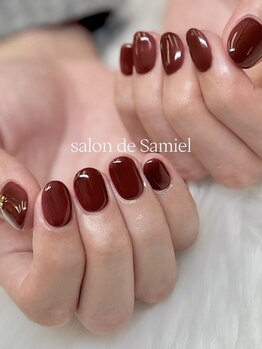 サロン ド サミエル(Salon de Samiel)の写真/【派手にできない方におススメ☆】リーズナブルで学生/OL/主婦に大人気！この機会に憧れのデザインに挑戦♪
