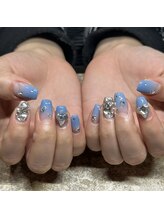 エムウィッシュ 太田川駅前店(M.wish)/ブルーネイル