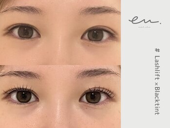 エム(eM.)/マスカラパーマ/ティント