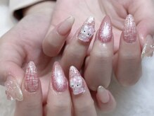 スペラ 大宮店(Spera)/冬の定番ざっくりツイードネイル