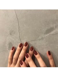 ボルドーラメワンカラー♪♪