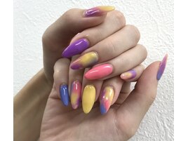 カラフルおまかせネイル