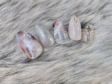 ネイルアンドアイラッシュ シシュ 高槻店(nail&eyelash SyiSyu)/大理石ネイル