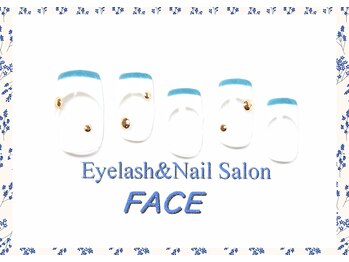 アイラッシュアンドネイルサロン フェイス(Eyelash&NailSalon FACE)/5月新作　定額ネイル　￥7.500