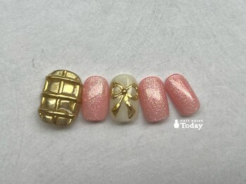 ネイルサロン トゥデイ 心斎橋店(Today)/Simple plus art¥9300→¥5800
