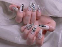 エムズ ネイルサロン(M2)/大理石ブランドネイル