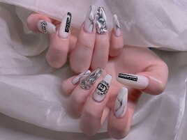 大理石ブランドネイル