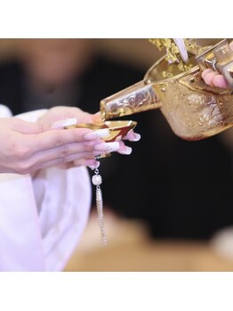 ブライダルは王道のフレンチ