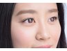 自まつ毛になじむナチュラルデザインエクステ