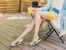 【レディース膝下脱毛】ワックス+光