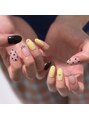 ディーネイル(DEE nail nagoya)&nbsp;パステルイエローで爽やかに
