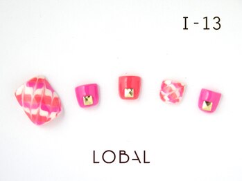 ロバル ネイルアンドまつげ(LOBAL)/フットネイルI‐13