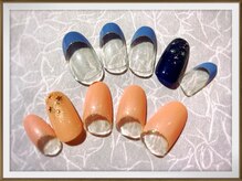 ネイルサロン ブリオン(Nail Salon Bullion)/ラメ スターネイル