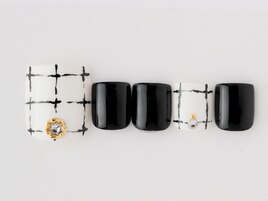 グラフチェックフット　￥11396