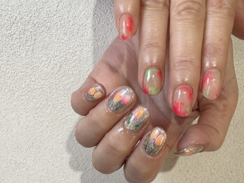 オーク 戸塚(OAK)/アシメ　チューリップ+nuance