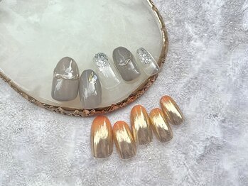 キュアバイアニーアンドジーノ(Qa by Annie&Gino)/7月キャンペーンネイル♪