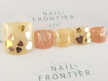 ネイルフロンティア 吉祥寺(NAIL FRONTIER)/Sチェックハートフット8980円~