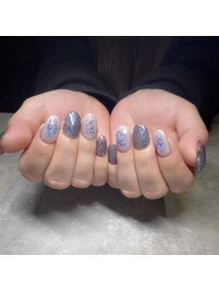 押し花ネイル