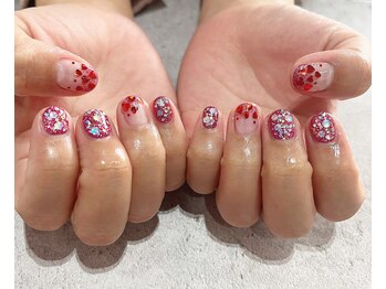 ネイルアンドブライダルエステ ベルム(Belm)/キラキラネイル