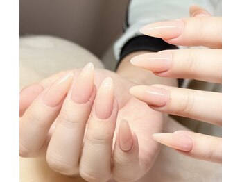 ベラーネイルズバー(Bella nails BAR)/透け感があるワンカラー