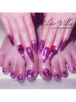 ネイルサロンクリアヴィラ(nail salon clear villa)/ホログラム