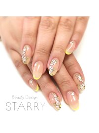 春　夏　フラワーネイル