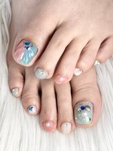 インプレス 鶴見店(Impress)/人魚の鱗ネイル