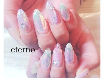 エテル(eterno)/うるうるオーロラネイル