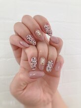 ル ジャルダン 戸塚店(le jardin)/秋冬オススメ！ツイードネイル☆