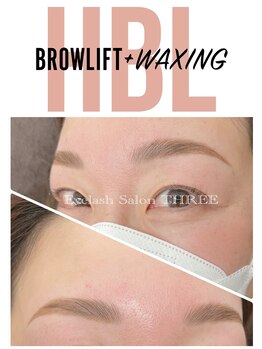 スリー(THREE)/ハリウッドブロウリフト