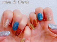 サロンド シェリー(salon de Cherie)/ラメネイル/キラキラ/華やか