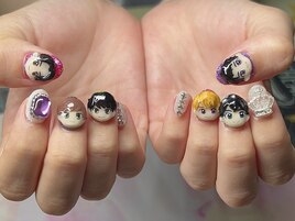 キンプリネイルキャラネイル