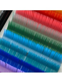 アレーズポルテ (A laise -porte-)/カラーエクステで個性的に！