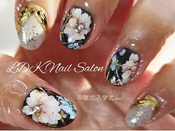 エルディケイ(LDK)/卒業式 入学式 着物 ネイル